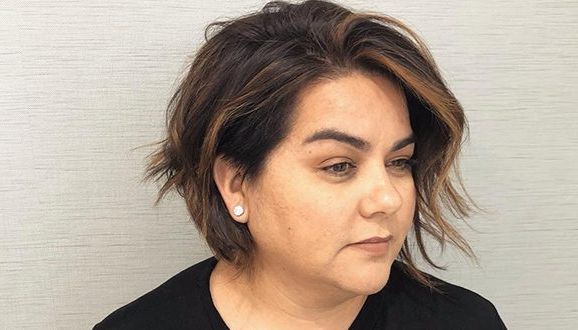 40 Short Hairstyles For Round Faces And Double Chins Pertaining To Short Tapered Pixie Upwards Hairstyles (Photo 18 of 25)