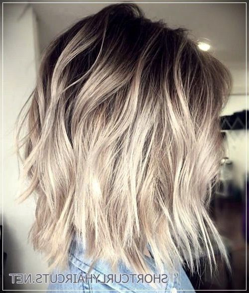 5 Long Choppy Bob Hairstyles For Brunettes And Blondes With Regard To Choppy Ash Blonde Bob Hairstyles (View 8 of 25)