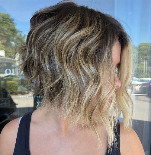 50 Hottest Bob Hairstyles For Fine Hair | Julie Il Salon Pertaining To Angled Bob Hairstyles With Razored Ends (Photo 10 of 25)