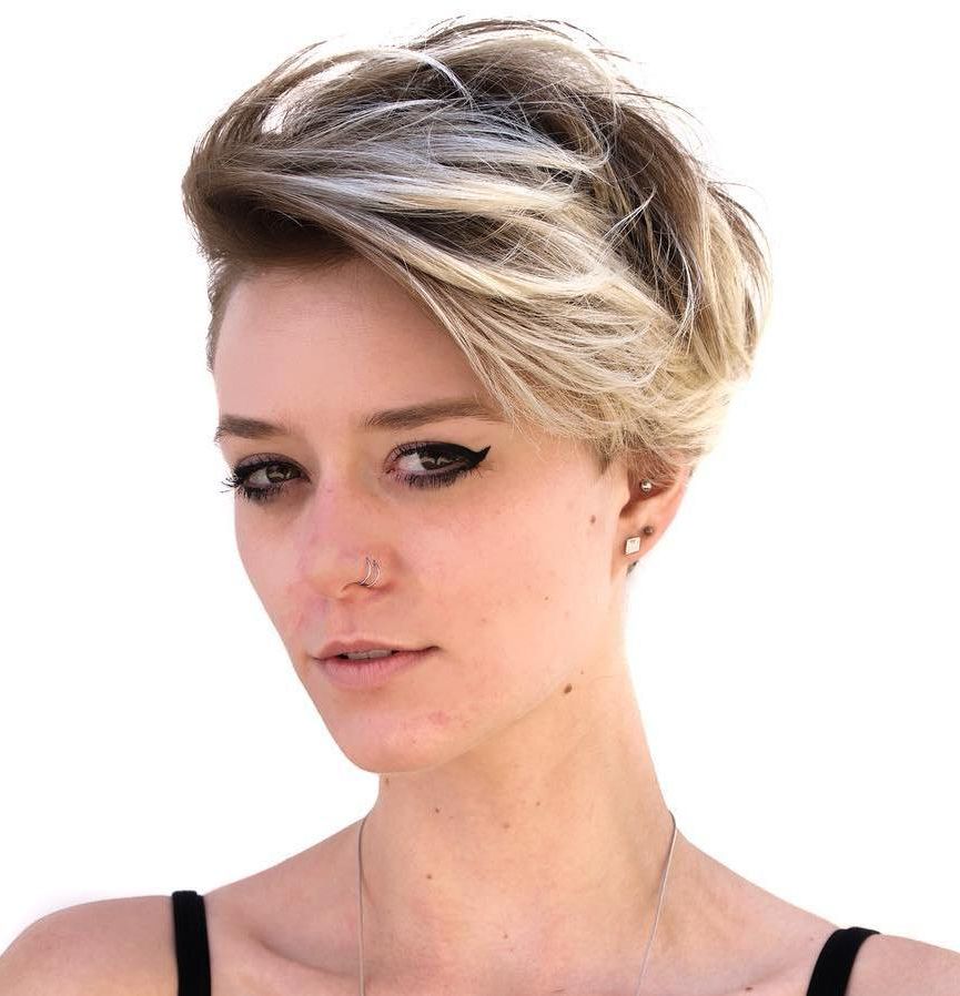50 Hottest Pixie Cut Hairstyles In 2019 Intended For Choppy Pixie Bob Hairstyles For Fine Hair (View 11 of 25)