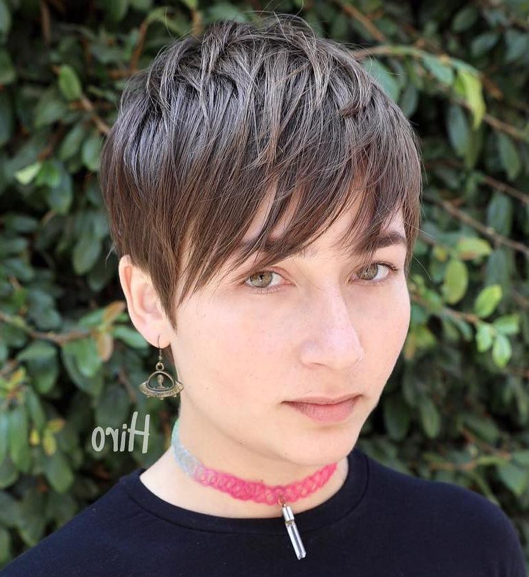 50 Hottest Pixie Cut Hairstyles In 2019 Pertaining To Neat Pixie Haircuts For Gamine Girls (Photo 6 of 25)