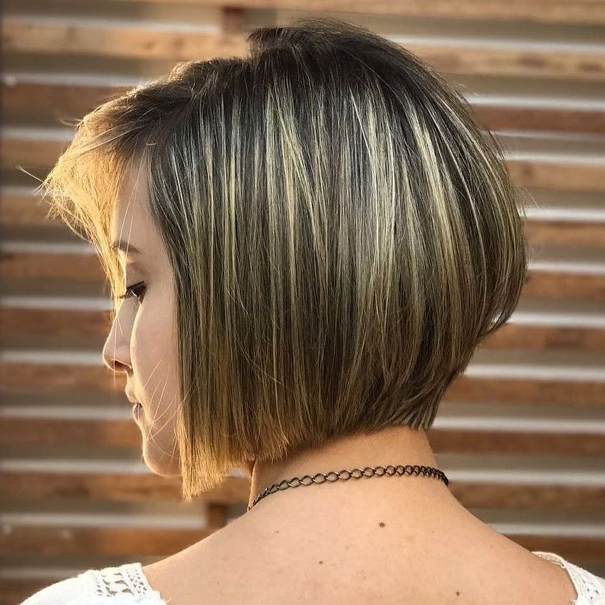 50 Inverted Bob Haircuts That Are Uber Fashionable – Hair Within Steeply Angled Razored Asymmetrical Bob Hairstyles (Photo 25 of 25)