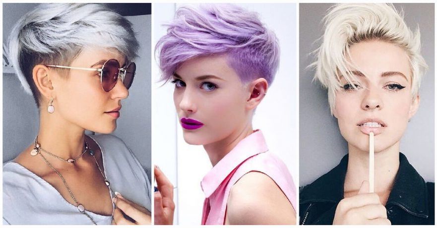 50 Pixie Haircuts You'll See Trending In 2019 Intended For V Cut Outgrown Pixie Haircuts (View 18 of 25)