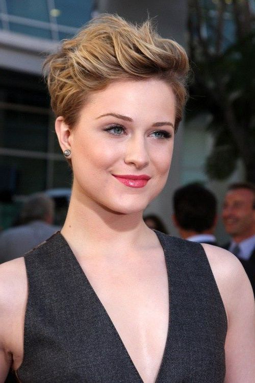 50 Super Cute Looks With Short Hairstyles For Round Faces Throughout Short Tapered Pixie Upwards Hairstyles (Photo 13 of 25)