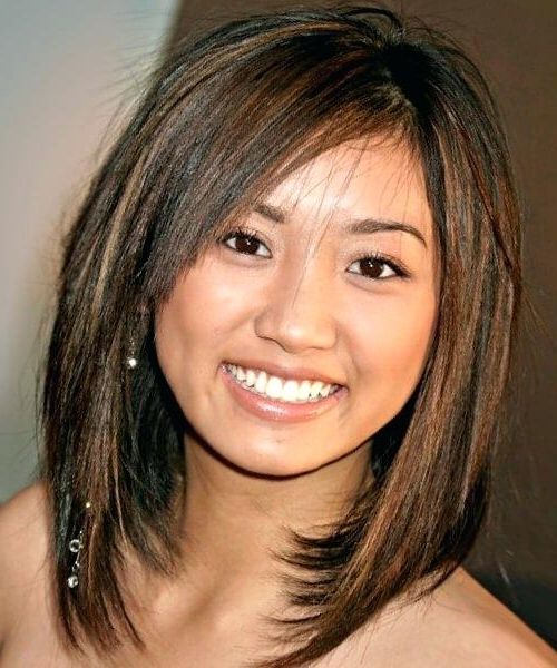 Best Hair Style Fir A Round Face – Congres Medecine Regarding Long Bob Hairstyles For Round Face Types (Photo 17 of 25)