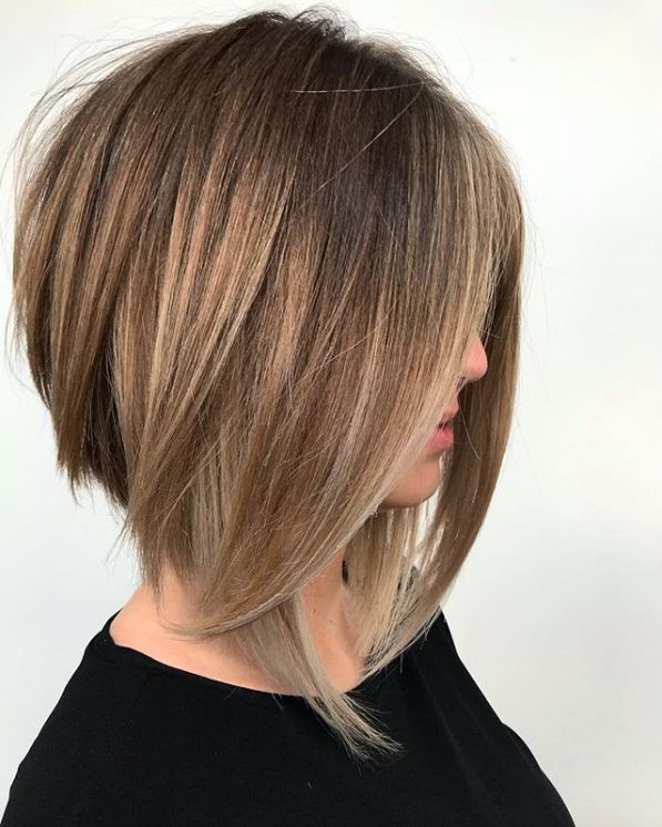 Long Angled Bob Haircuts That Prove Blunt Isnít Always Within Angled Bob Hairstyles With Razored Ends (View 20 of 25)