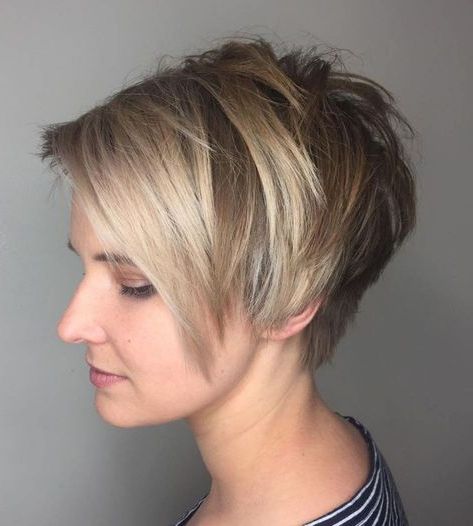 Pin On Hair Intended For Choppy Pixie Bob Hairstyles For Fine Hair (Photo 3 of 25)
