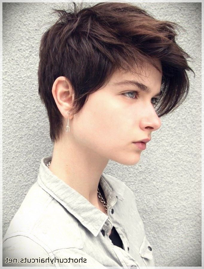 Pinpopular Haircuts On Best Short And Curly Hairstyles Inside Cropped Haircuts For A Round Face (View 25 of 25)