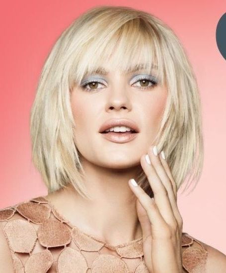 Razored Layered Bob | Short Hair With Bangs, Bob Hairstyles With Regard To Razored Shaggy Bob Hairstyles With Bangs (View 3 of 25)