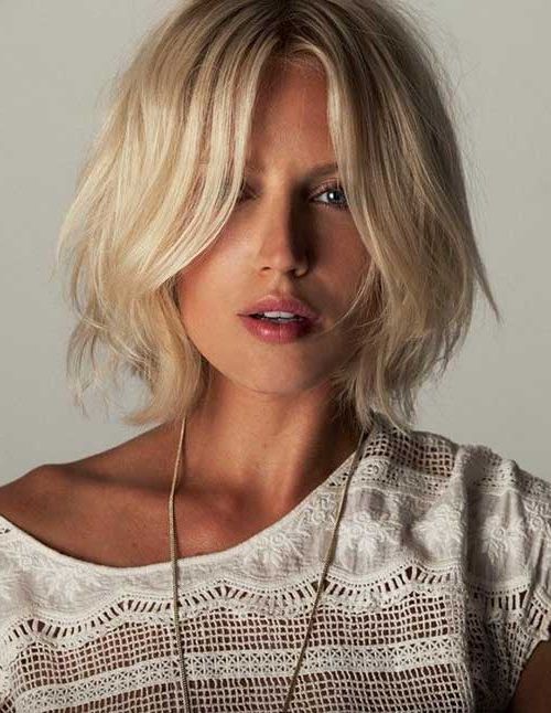 Shaggy Bob Hairstyles 2015 | Bob Hairstyles 2018 – Short Intended For Shaggy Blonde Bob Hairstyles With Bangs (Photo 15 of 25)