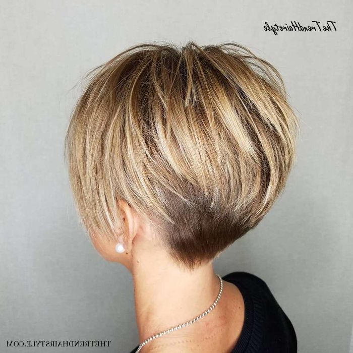 Short Blonde Pixie – Pixie Haircuts For Thick Hair – 50 Within Edgy Ash Blonde Pixie Haircuts (Photo 24 of 25)