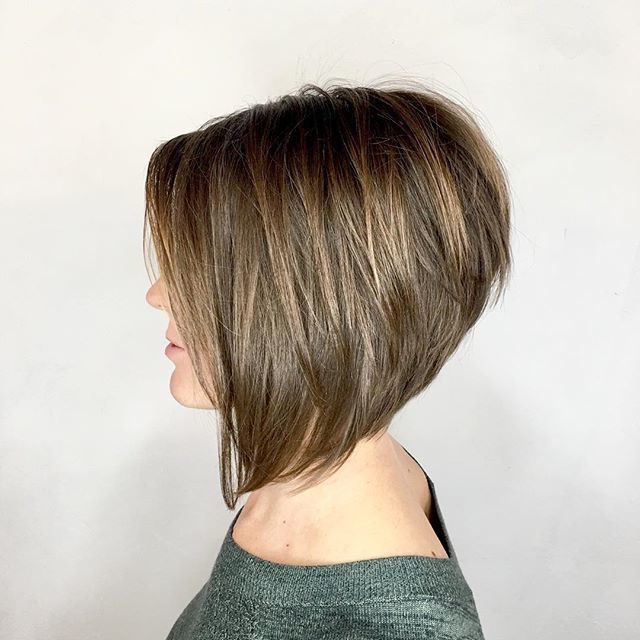 Steep Angled Bob Haircut | Hair Color Ideas And Styles For 2018 Intended For Steeply Angled Razored Asymmetrical Bob Hairstyles (Photo 18 of 25)