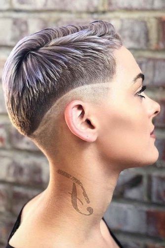 The Fade Haircut Trend: Captivating Ideas For Men And Women With Regard To Short Tapered Pixie Upwards Hairstyles (View 12 of 25)