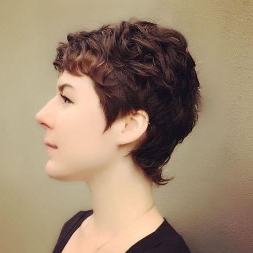 The Short Pixie Cut – 42 Great Haircuts You'll See For 2019 Regarding V Cut Outgrown Pixie Haircuts (View 22 of 25)