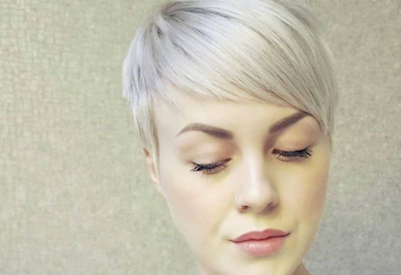 Top 36 Short Blonde Hair Ideas For A Chic Look In 2019 Throughout Edgy Ash Blonde Pixie Haircuts (Photo 22 of 25)
