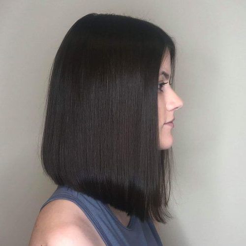 Featured Photo of 25 Ideas of Jet Black Chin Length Sleek Bob Hairstyles