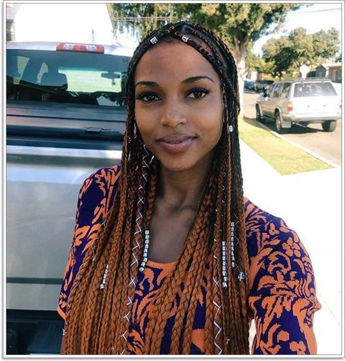 101 Chic And Trendy Tribal Braids For Your Inner Goddess With 2020 Metallic Side Cornrows Hairstyles (View 13 of 25)