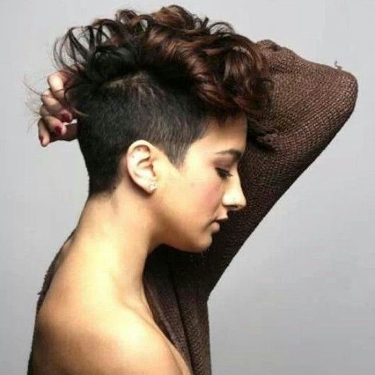 16 Edgy Chic Undercut Hairstyles For Women | Styles Weekly Regarding Most Recently Edgy &amp; Chic Short Curls Pixie Haircuts (Photo 8 of 25)