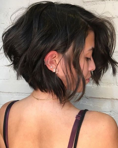 18 Best Layered Bob Hairstyles For 2019 In Ombre Piecey Bob Hairstyles (View 10 of 25)