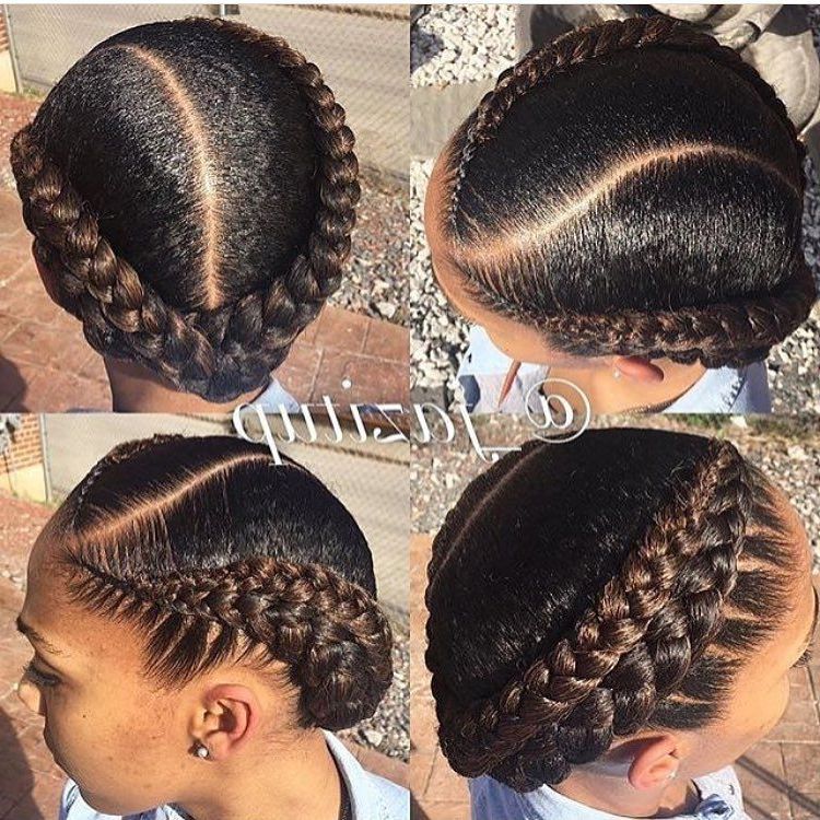 1,805 Likes, 19 Comments – The Nubian Crown Regarding Most Recently Crown Cornrow Hairstyles (Photo 5 of 25)