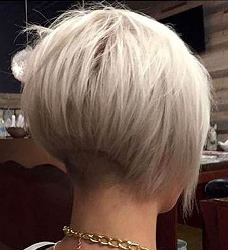 20 Short Bob Haircuts For Women With Regard To Blonde Undercut Bob Hairstyles (View 15 of 25)