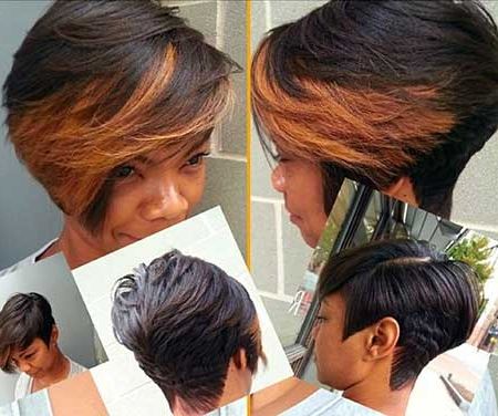 20 Short Bob Hairstyles For Black Women With Regard To Short Black Bob Hairstyles With Bangs (Photo 17 of 25)