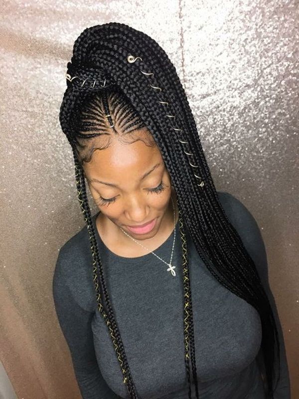 20 Stunning Tribal Braids Hairstyles | Hairdo Hairstyle In Most Current Billowing Ponytail Braid Hairstyles (Photo 20 of 25)