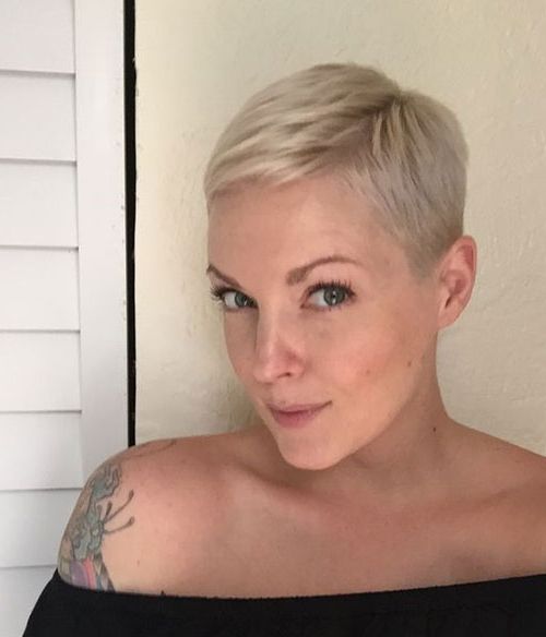 20+ Super Short Blonde Pixie Cuts With Recent Blonde Pixie Haircuts (View 16 of 25)
