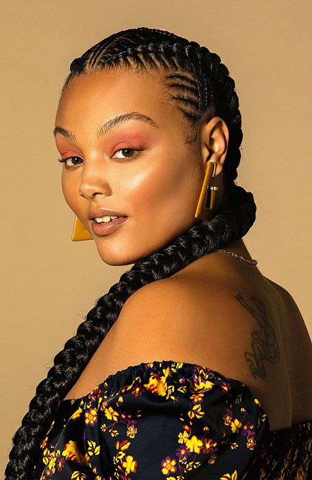 21 Cool Cornrow Braid Hairstyles You Need To Try – The Trend Throughout Current Straight Backs Braids Hairstyles (Photo 9 of 25)