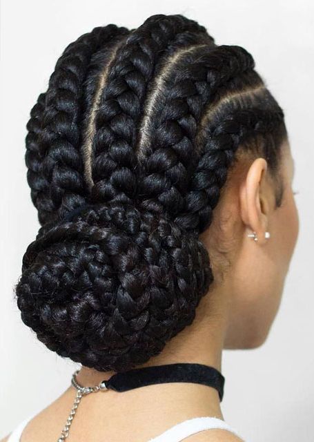 21 Cool Cornrow Braid Hairstyles You Need To Try – The Trend With Newest Crown Cornrow Hairstyles (View 11 of 25)