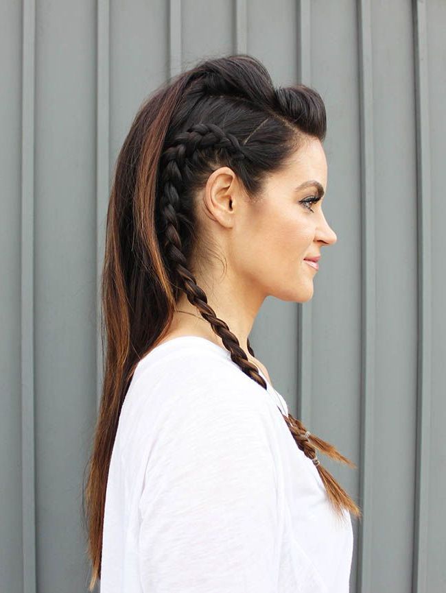 22 Hottest Faux Locs In 2019. Get Your Goddess On. | Edgy Within Most Popular Faux Hawk Braid Hairstyles (Photo 2 of 25)