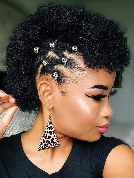 23 Mohawk Braid Styles That Will Get You Noticed | Stayglam Throughout Most Popular Braided Frohawk Hairstyles (Photo 11 of 13)