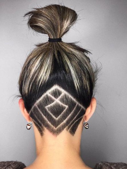26 Undercut Hairstyles That Are A Party In The Back Regarding 2018 Shaved Undercuts (Photo 11 of 25)