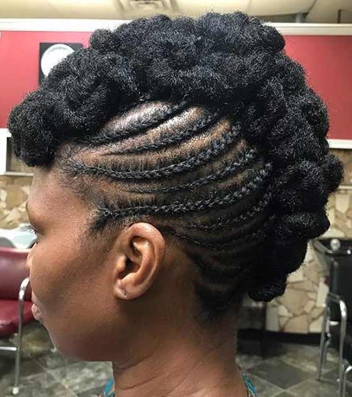 30 Edgy Braided Mohawks You Need To Check Out Pertaining To Most Recent Braided Frohawk Hairstyles (View 9 of 13)