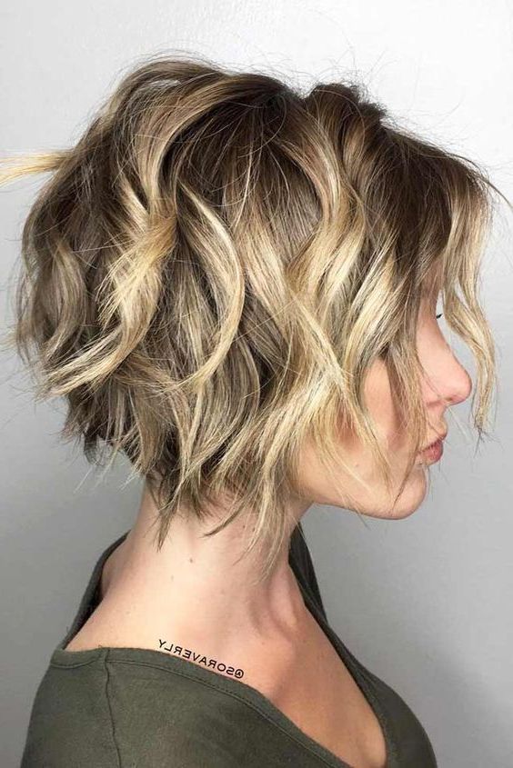 30 Messy Bob Hairstyles For Your Trendy Casual Looks – Mrs Pertaining To Trendy Messy Bob Hairstyles (Photo 14 of 25)