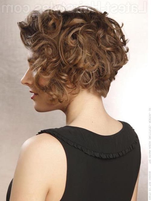 40 Cute Curly Bob Hairstyles For Anyone With Curls | Curly Inside Cute Short Curly Bob Hairstyles (Photo 6 of 25)