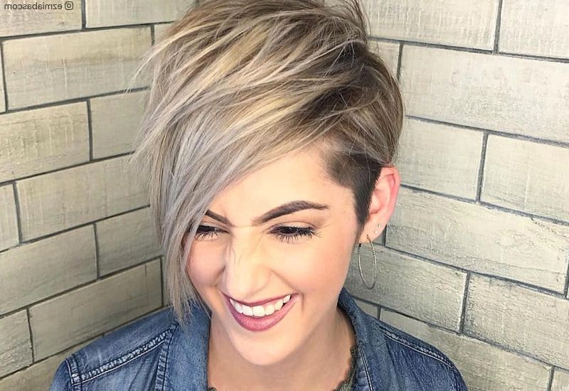 47 Popular Short Choppy Hairstyles For 2020 Regarding Recent Disconnected Pixie Haircuts For Fine Hair (View 14 of 25)