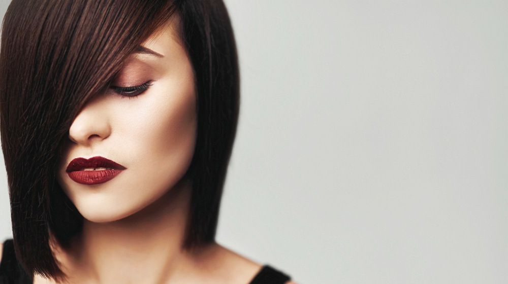 5 Medium Haircuts That Will Inspire You To Chop Off Your Intended For Jet Black Chin Length Sleek Bob Hairstyles (Photo 17 of 25)