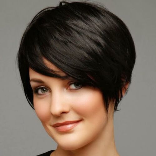 50 Perfect Short Haircuts For Round Faces | Hair Motive Hair Within 2018 Pixie Haircuts For Round Face (Photo 10 of 25)