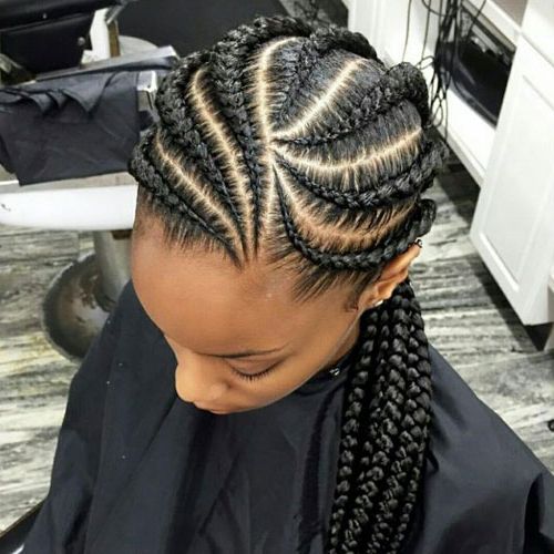 51 Gorgeous Goddess Braids You Will Love (2020 Guide) Intended For Recent Curved Goddess Braids Hairstyles (View 15 of 25)