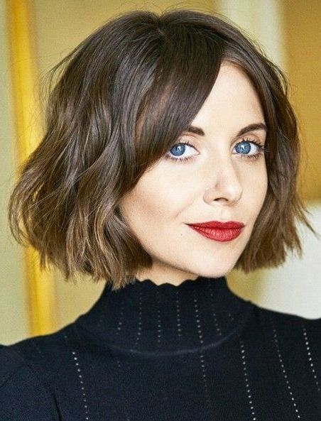 52 Trendy Messy Bob Hairstyles And Haircuts – Page 40 Pertaining To Trendy Messy Bob Hairstyles (View 21 of 25)