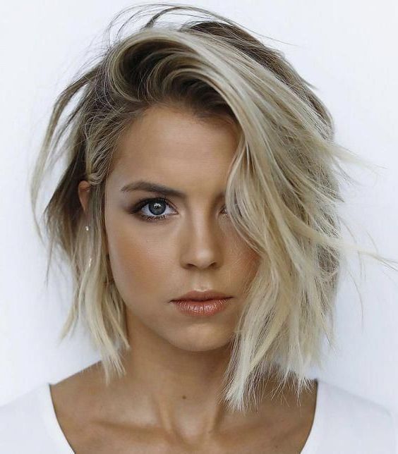 52 Trendy Messy Bob Hairstyles And Haircuts – Page 49 Intended For Trendy Messy Bob Hairstyles (View 25 of 25)