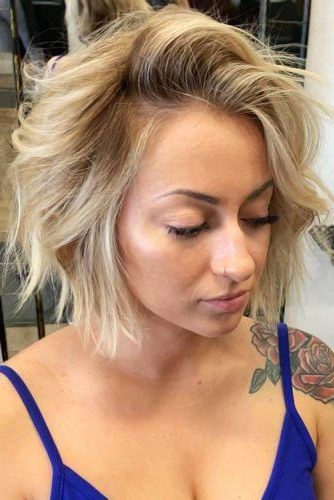 55 Stylish Layered Bob Hairstyles | Lovehairstyles In Shaggy Bob Hairstyles With Choppy Layers (View 13 of 25)