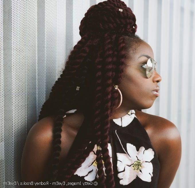 6 Braided Hairstyles And How To Do Them At Home Within Newest Metallic Side Cornrows Hairstyles (View 24 of 25)