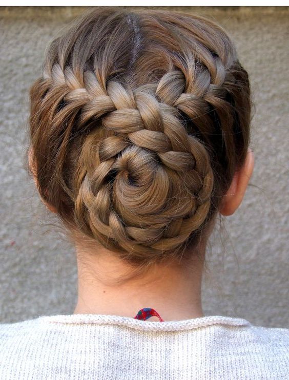 6 Easy Braided Hairstyles Even You Can Do | Lopolics For 2020 Plaited Low Bun Braid Hairstyles (Photo 20 of 25)