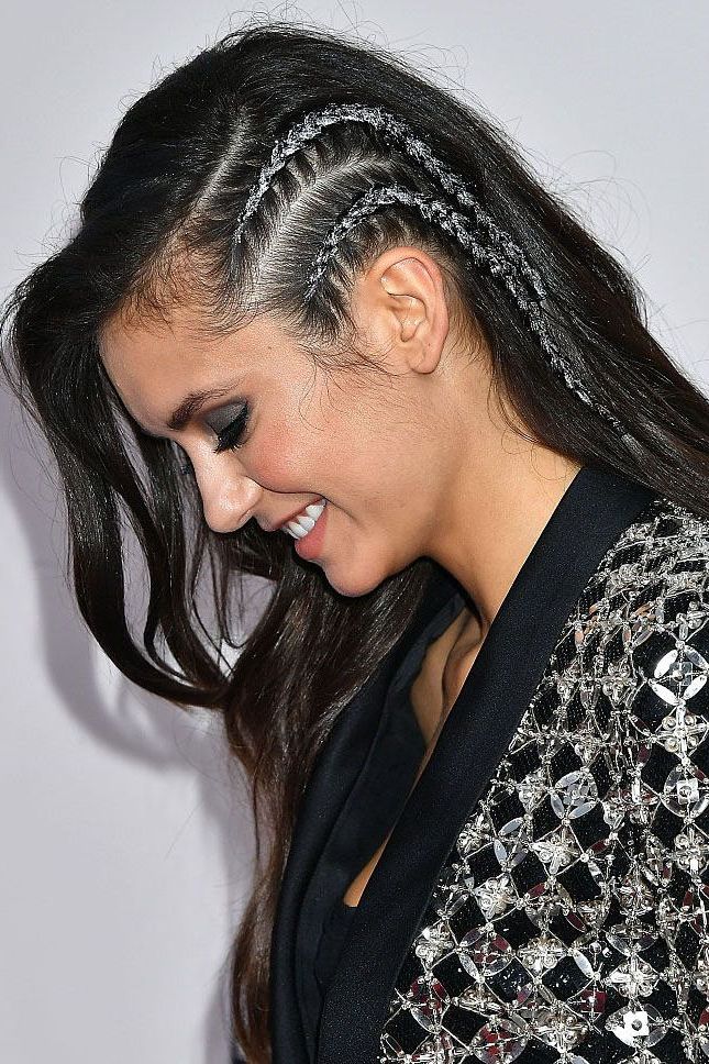 Featured Photo of 25 Inspirations Metallic Side Cornrows Hairstyles