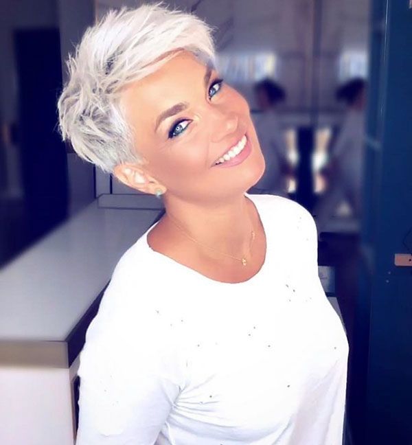 65+ New Best Short Hairstyles 2019 | Blonde Pixie Hair Within Latest Blonde Pixie Haircuts (View 7 of 25)