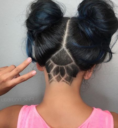66 Shaved Hairstyles For Women That Turn Heads Everywhere With Regard To Best And Newest Shaved Undercuts (View 25 of 25)