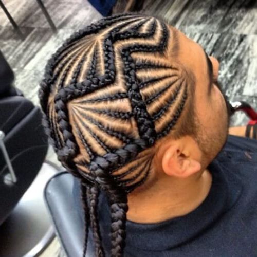 77 Braid Styles For Men With Most Current Zig Zag Braids Hairstyles (Photo 10 of 25)
