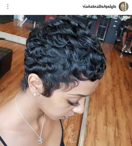 80+ Best Short Pixie Hairstyles For Black Women Within Newest Perfect Pixie Haircuts For Black Women (View 20 of 25)